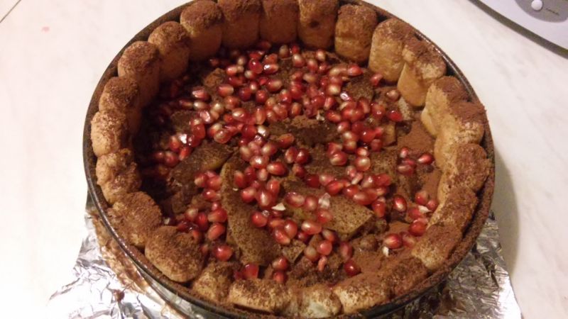 Czekoladowa Charlotte z chilli Czekoladowa Charlotte z chilli