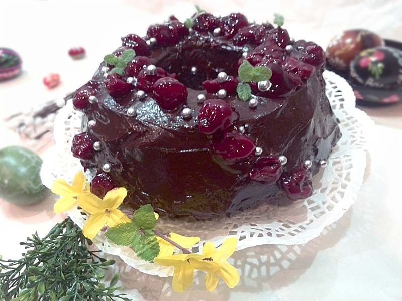 Czekoladowa czarna babka  Czekoladowa czarna babka
