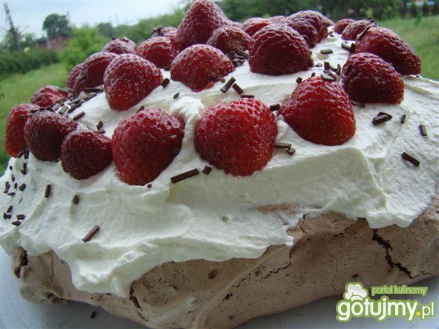 Czekoladowa Pavlova