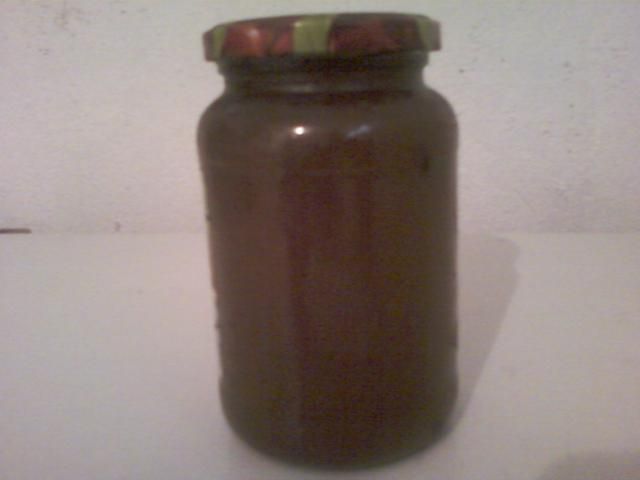 Czekoladowa śliwka w słoiku