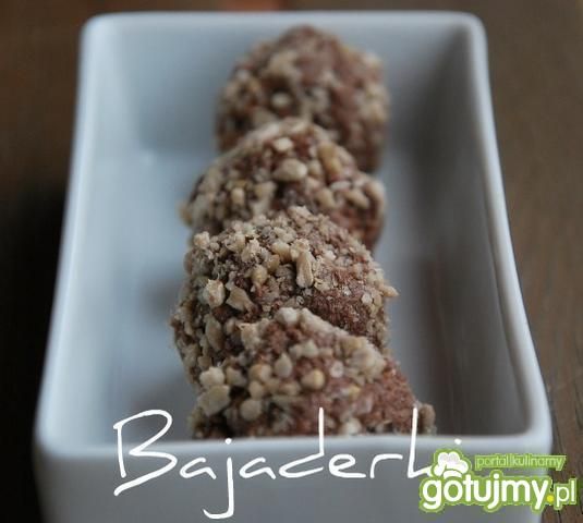 Czekoladowe bajaderki ze słonecznikiem Czekoladowe bajaderki ze słonecznikiem