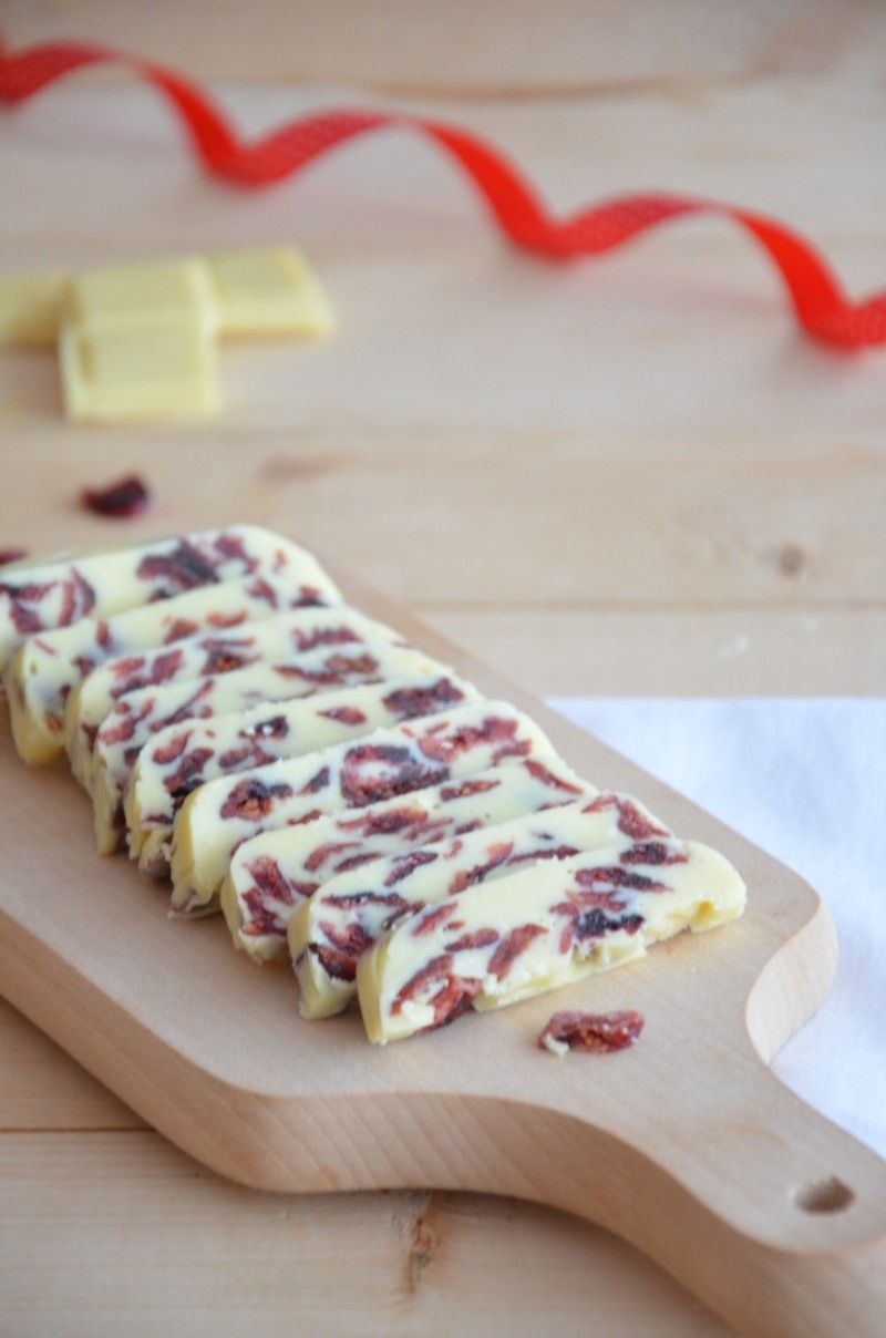 Czekoladowe batoniki z żurawiną