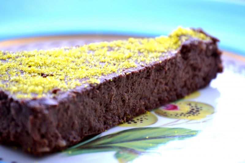 Czekoladowe brownie z bakłażanem Czekoladowe brownie z bakłażanem