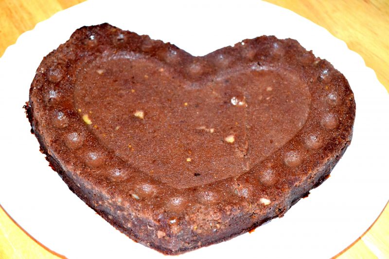 Czekoladowe brownie z bakłażanem
