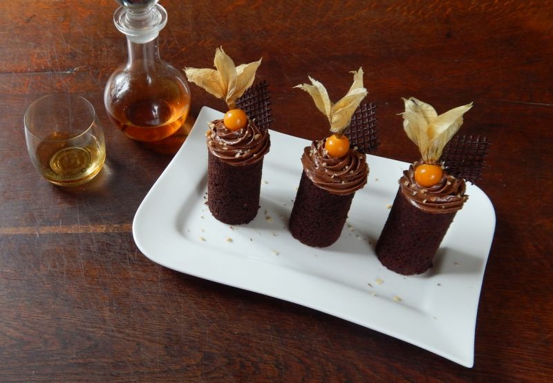 Czekoladowe ciastka z Brandy