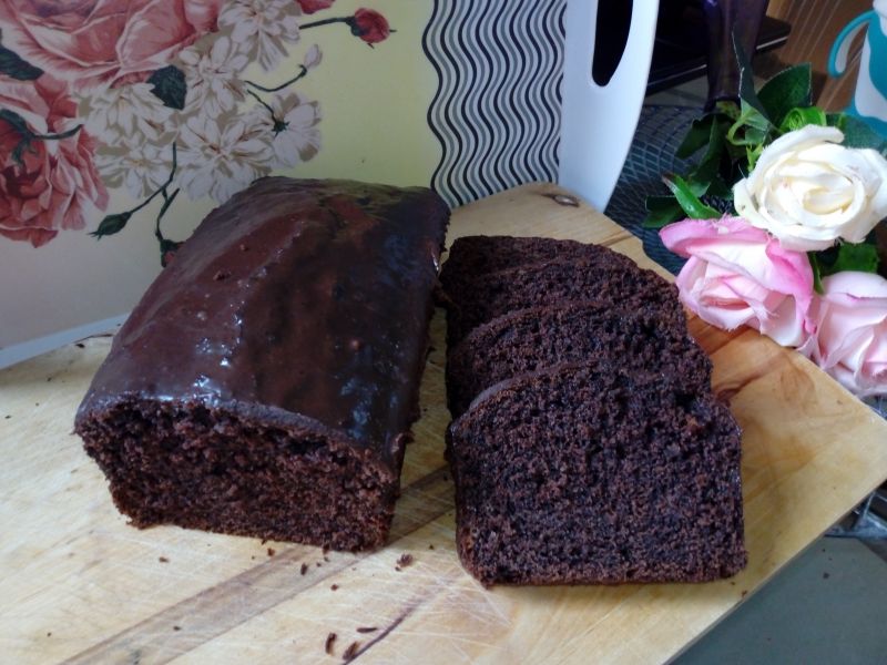 Czekoladowe ciasto bananowe (chlebek bananowy)