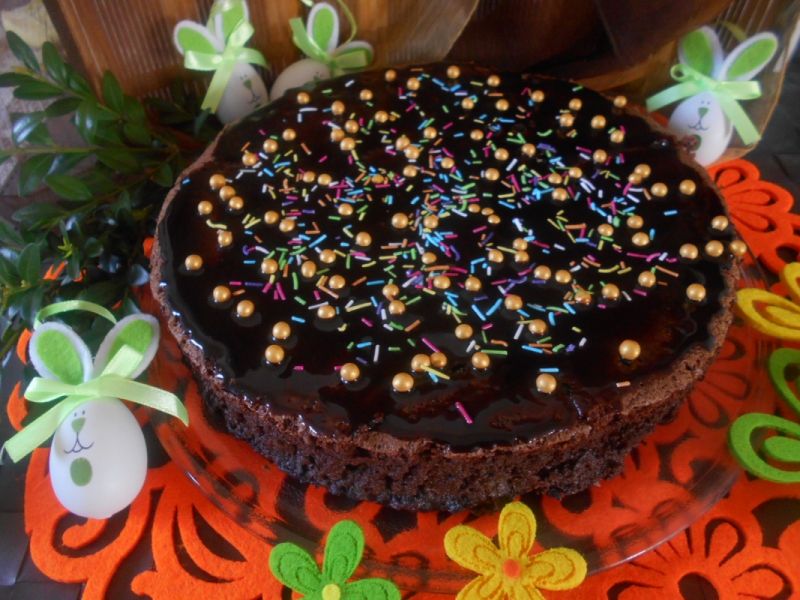 Czekoladowe ciasto truflowe