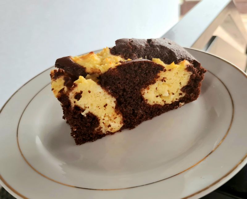 Czekoladowe ciasto z czekoladą