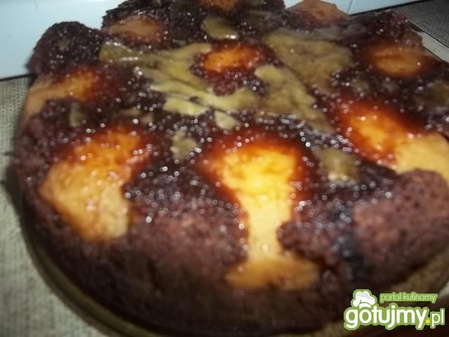 Czekoladowe ciasto z jabłkami wg Beatris