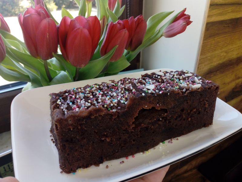 Czekoladowe ciasto z mikrofali