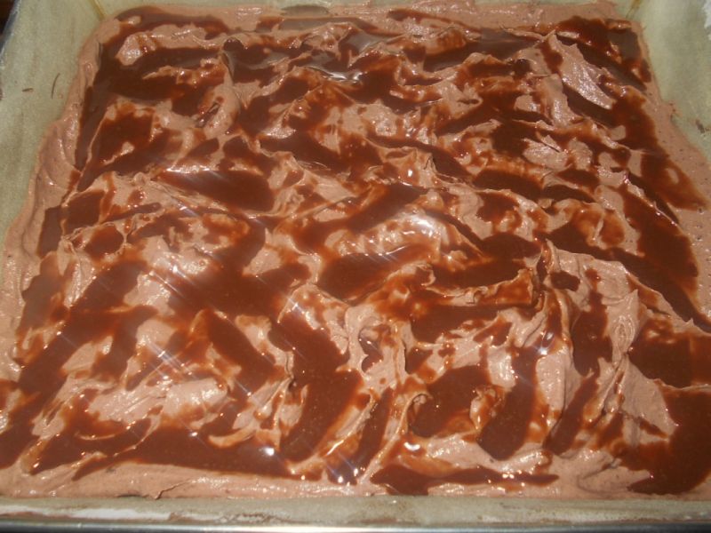 Czekoladowe ciasto z serem Czekoladowe ciasto z serem