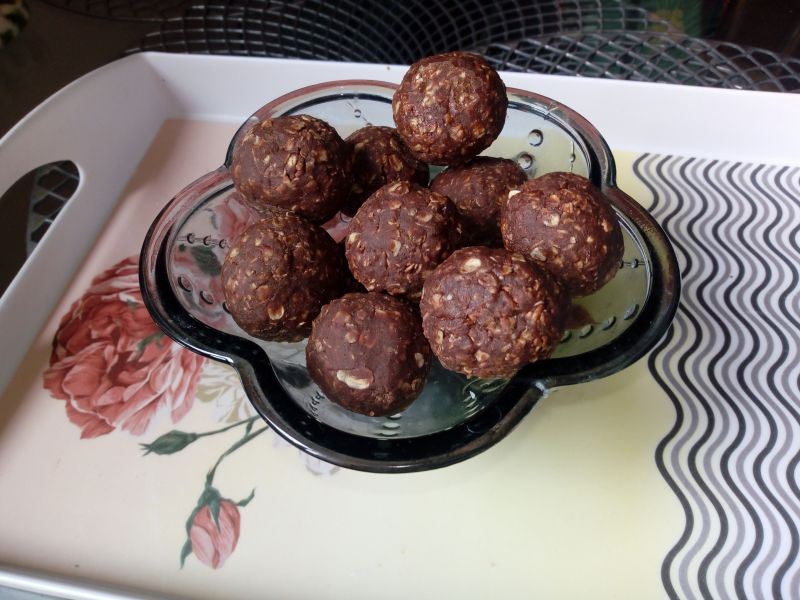 Czekoladowe kuleczki owsiane Czekoladowe kuleczki owsiane