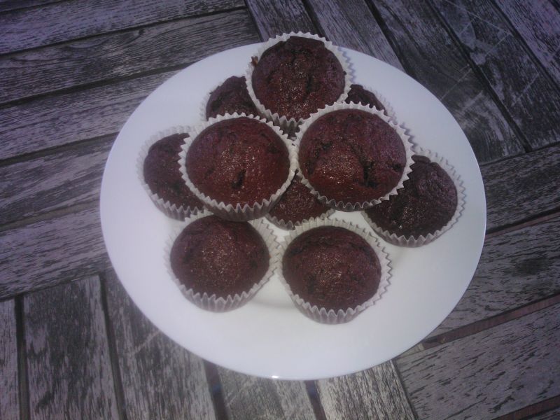 Czekoladowe muffinki Czekoladowe muffinki