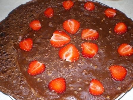  Czekoladowe naleśniki