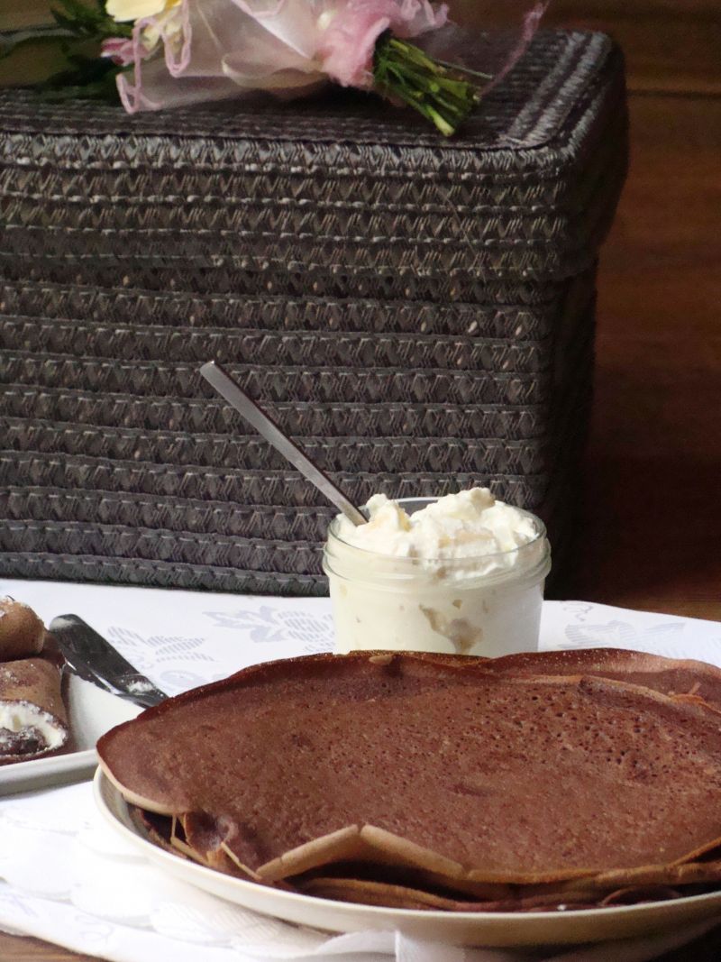 Czekoladowe naleśniki Czekoladowe naleśniki