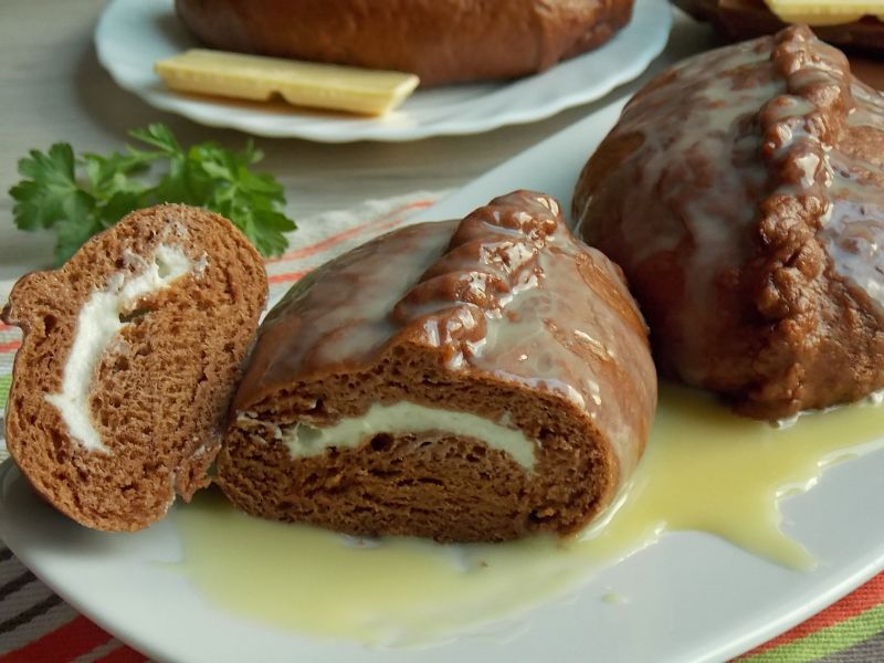 Czekoladowe pampuchy z ricottą