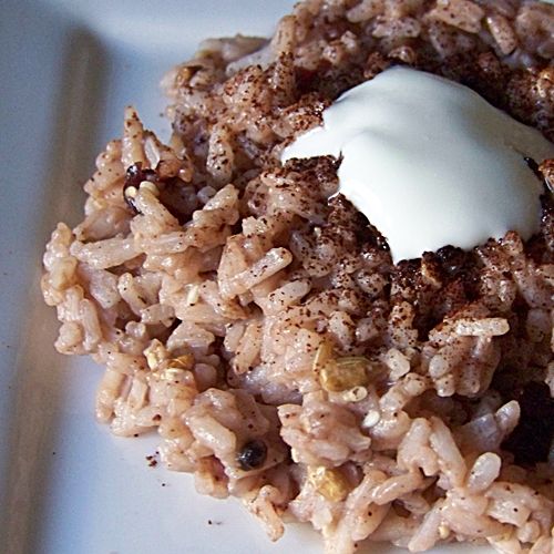 Czekoladowe risotto Czekoladowe risotto