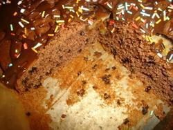 Czekoladowiec z bananami