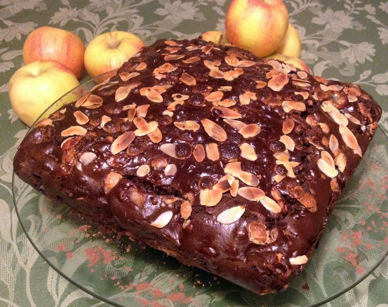 Czekoladowiec z jabłkami Czekoladowiec z jabłkami