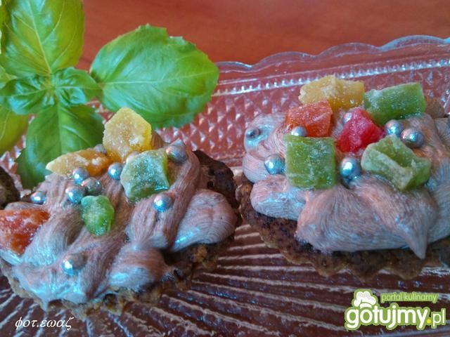 Czekoladowo budyniowe babeczki