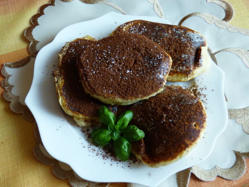 Czekoladowo- budyniowe placuszki Czekoladowo- budyniowe placuszki