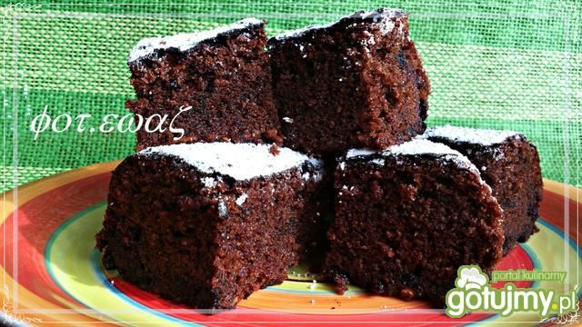 Czekoladowo jagodowe ciasto Czekoladowo jagodowe ciasto