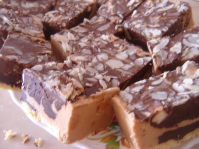 Czekoladowo orzechowe kwadraciki