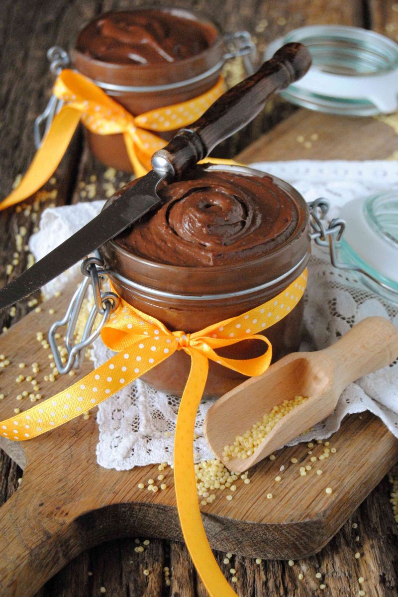 Czekoladowo- orzechowy krem jaglany