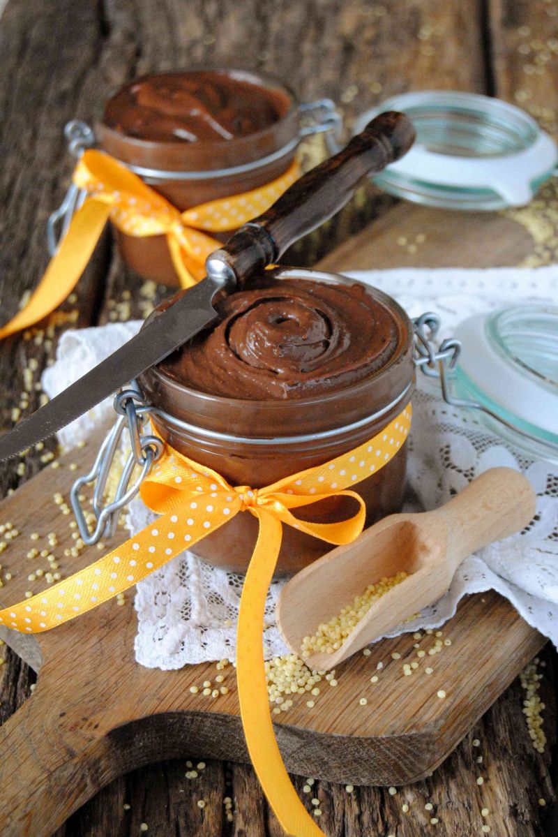 Czekoladowo- orzechowy krem jaglany