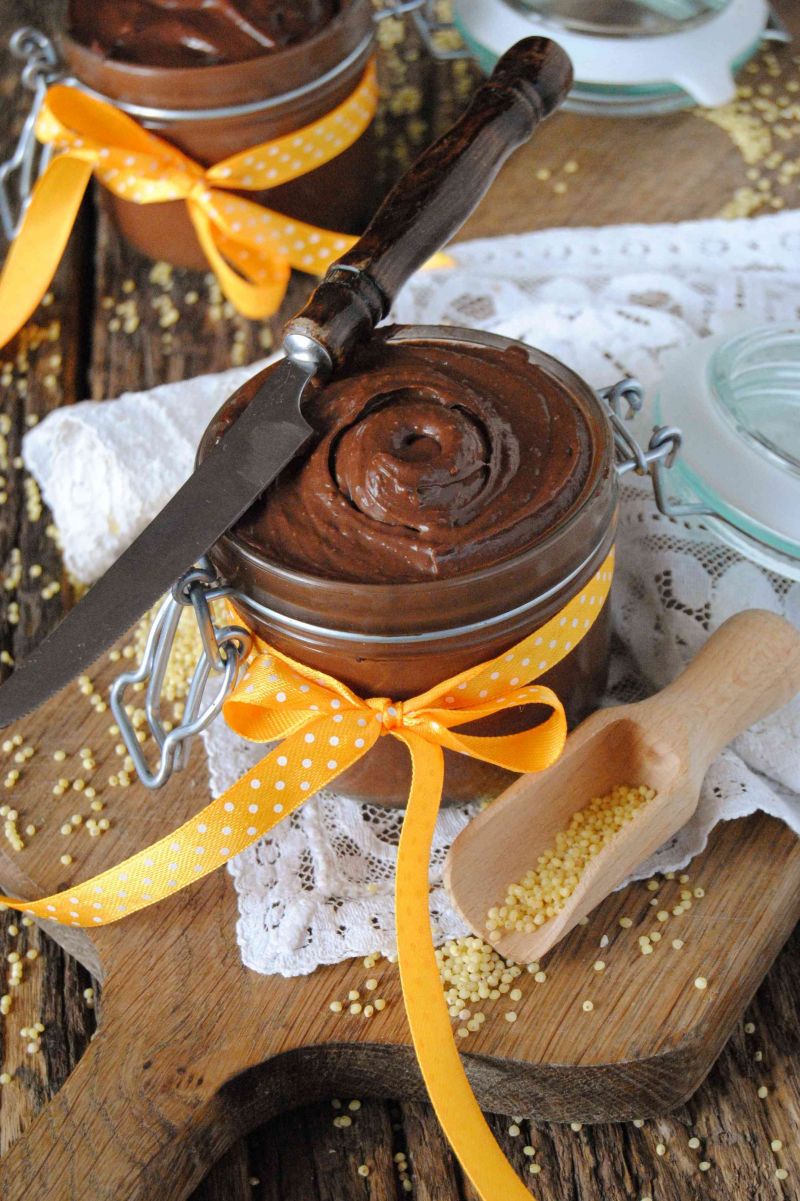 Czekoladowo- orzechowy krem jaglany