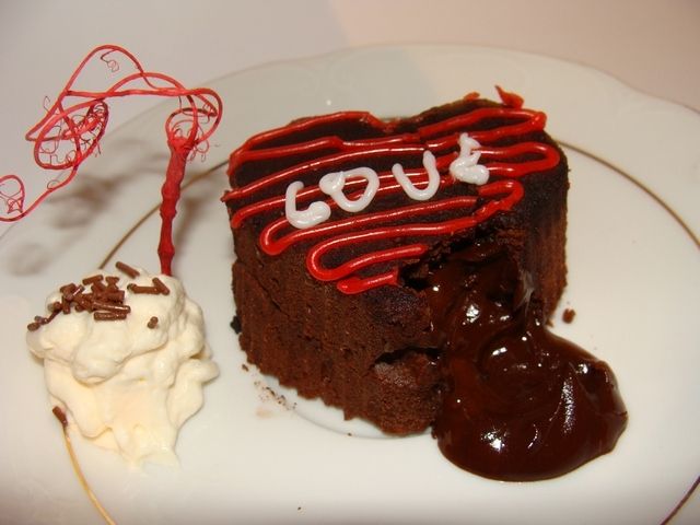 Czekoladowo- pomarańczowe serca