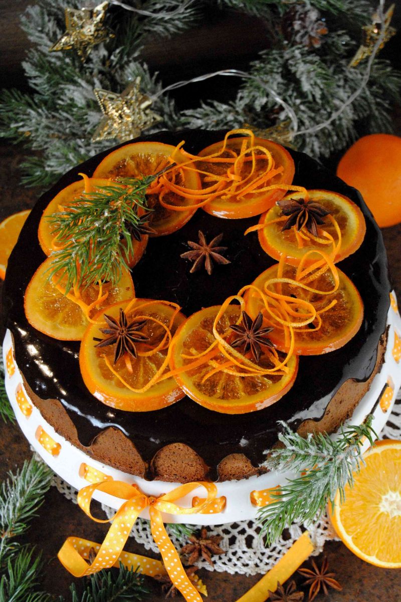 Czekoladowo- pomarańczowy sernik Czekoladowo- pomarańczowy sernik