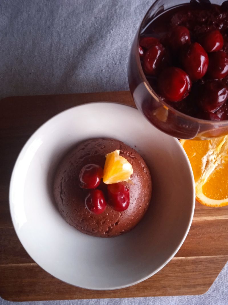 Czekoladowy budyń jaglany