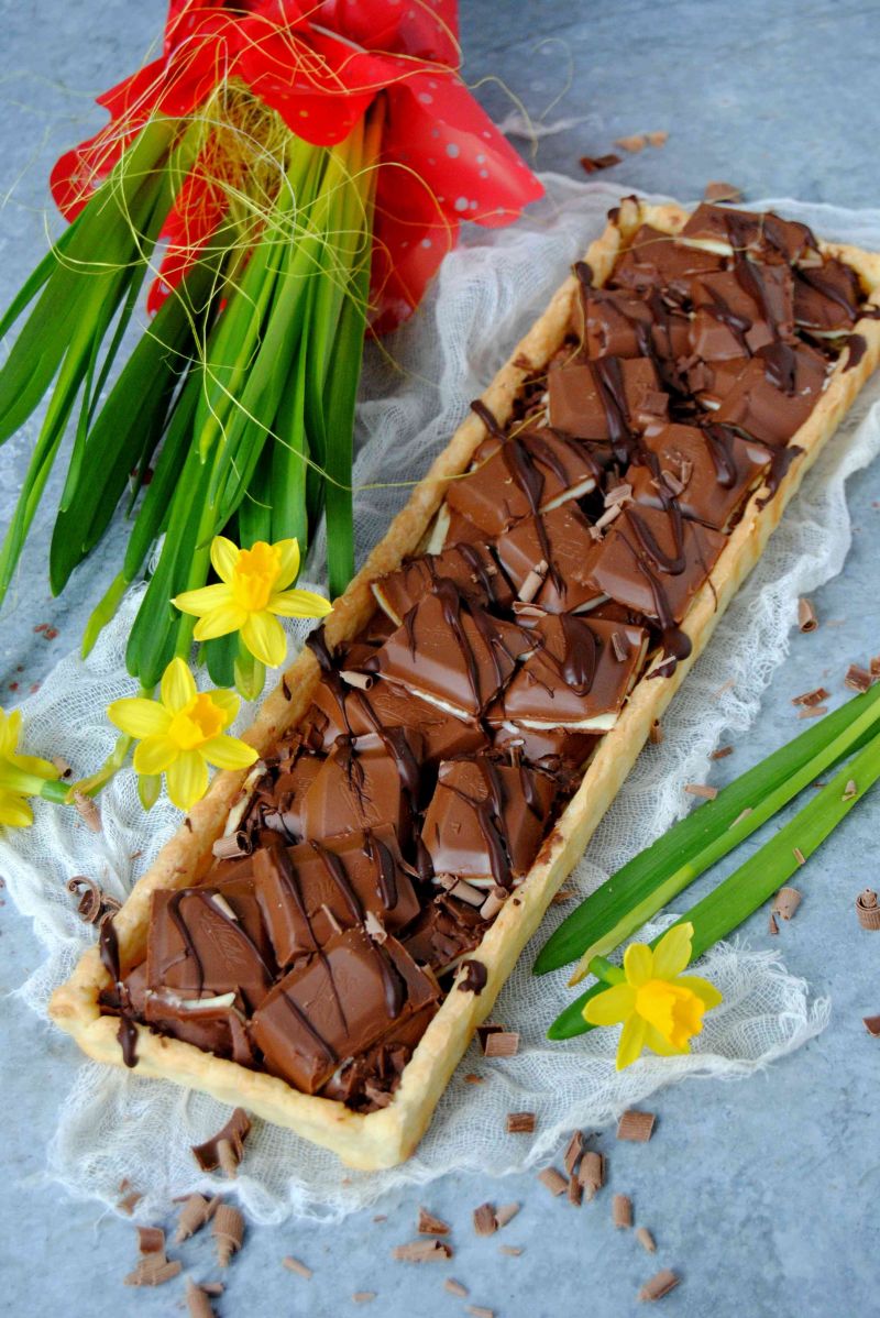 Czekoladowy mazurek Czekoladowy mazurek