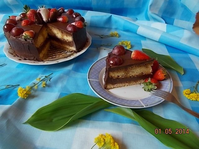 Czekoladowy przekładaniec