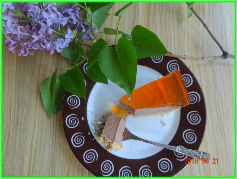 Czekoladowy serniczek na zimno