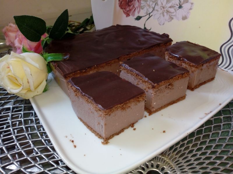 Czekoladowy sernik na zimno Czekoladowy sernik na zimno