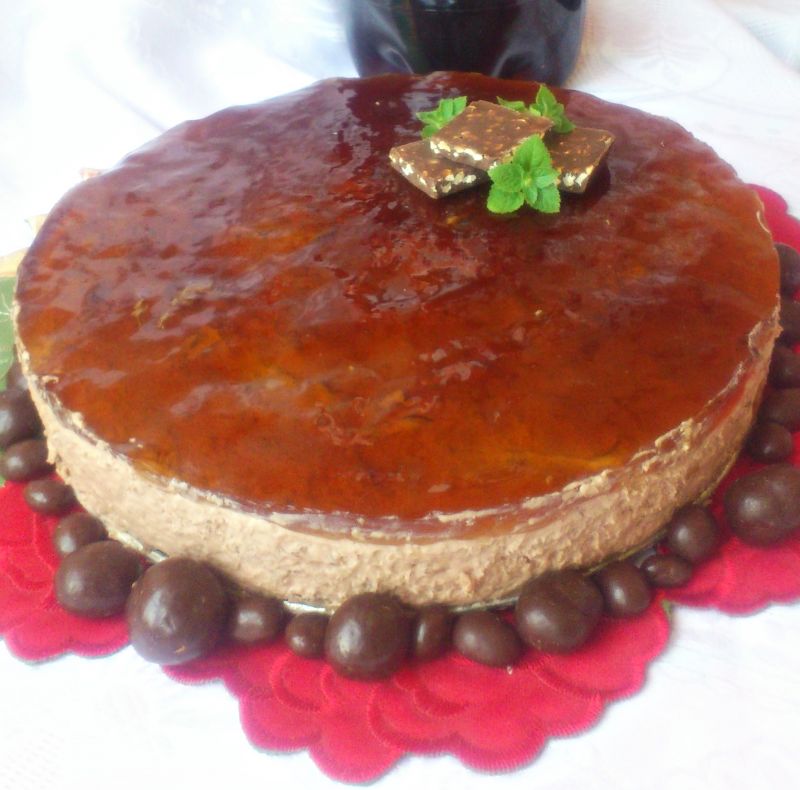 Czekoladowy sernik na zimno z colą wg Di