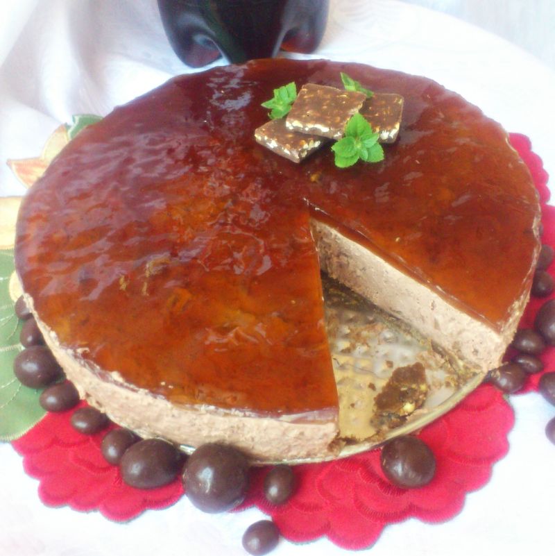 Czekoladowy sernik na zimno z colą wg Di