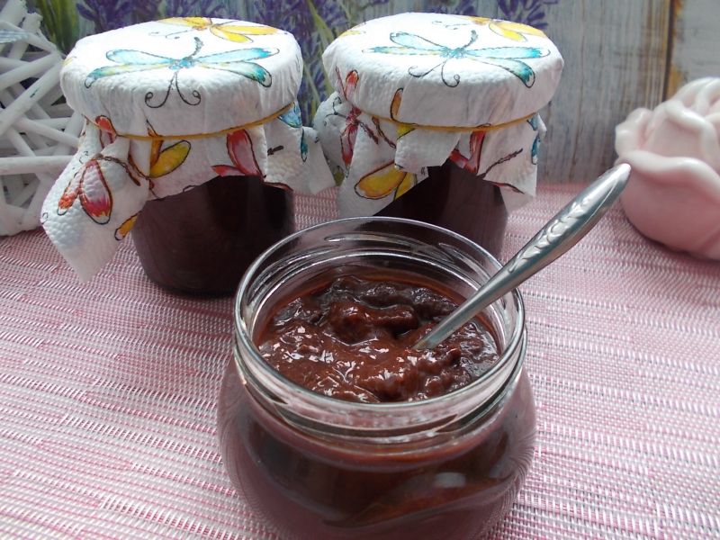 Czekośliwka z kakao