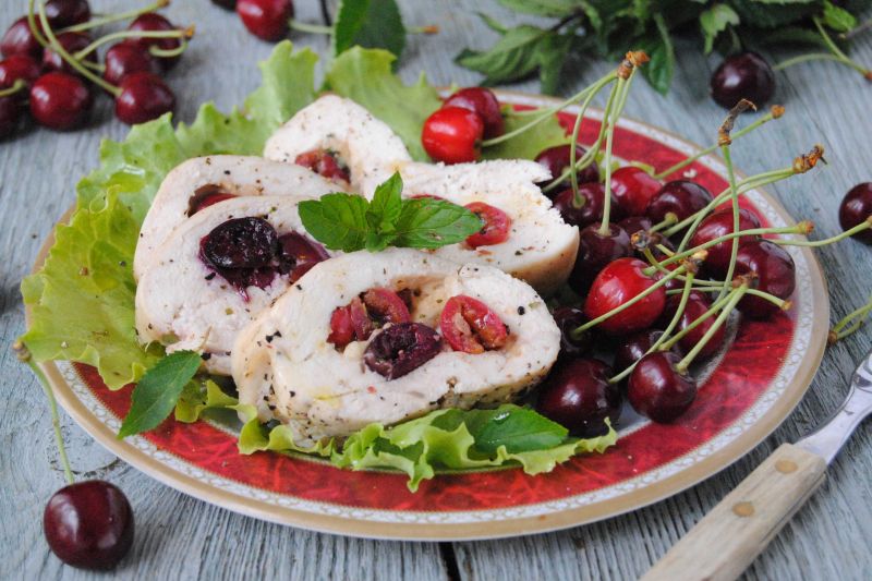 Czereśniowe kieszonki