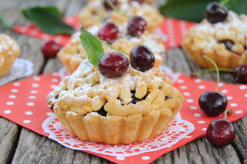 Czereśniowe tarteletki 