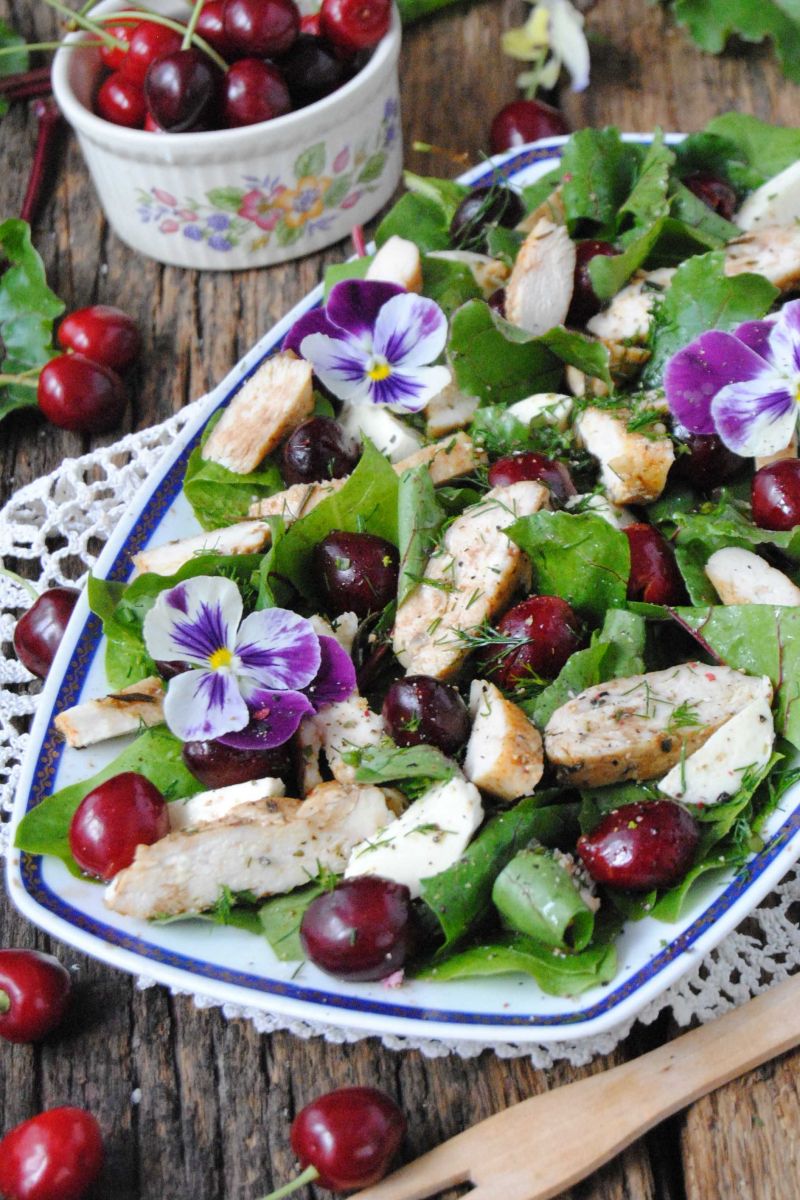 Czereśniowo- botwinkowa sałatka