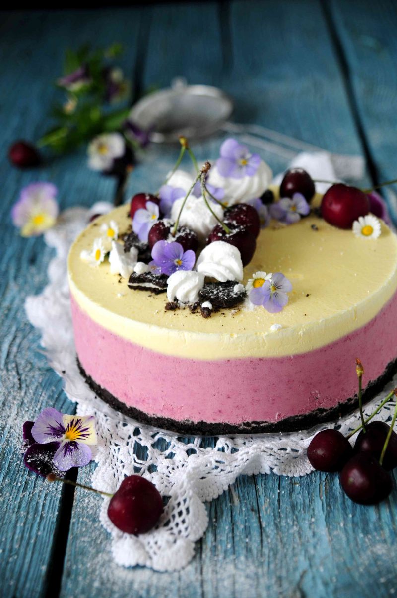 Czereśniowy tort lodowy Czereśniowy tort lodowy