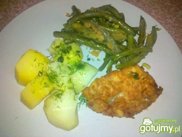 Czerniak w panierce z mąki