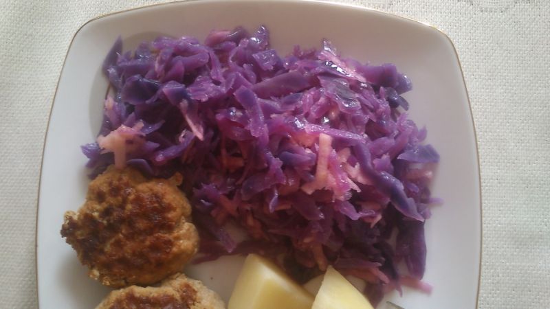 Czerwona kapusta do obiadu