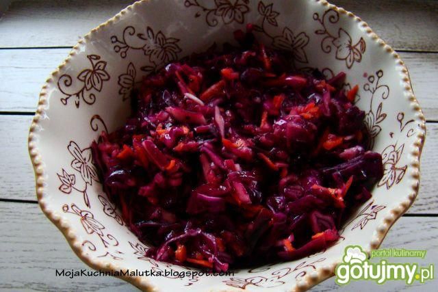 Czerwona kapusta z żurawiną  Czerwona kapusta z żurawiną