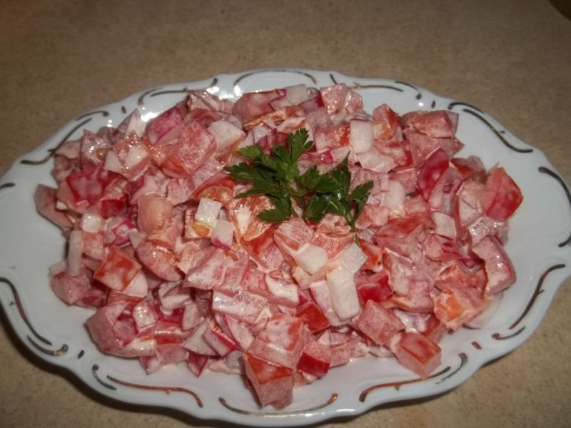 Czerwona sałatka  Czerwona sałatka