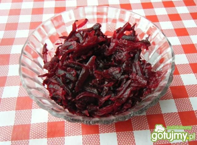 Czerwone buraczki z octem winnym Czerwone buraczki z octem winnym