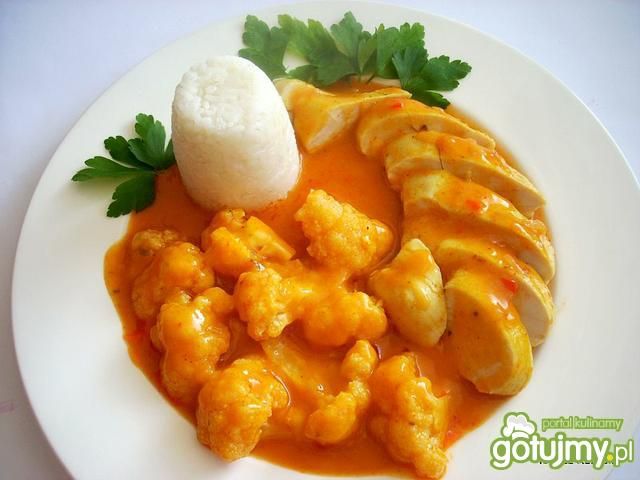 Czerwone curry z kurczakiem   Czerwone curry z kurczakiem